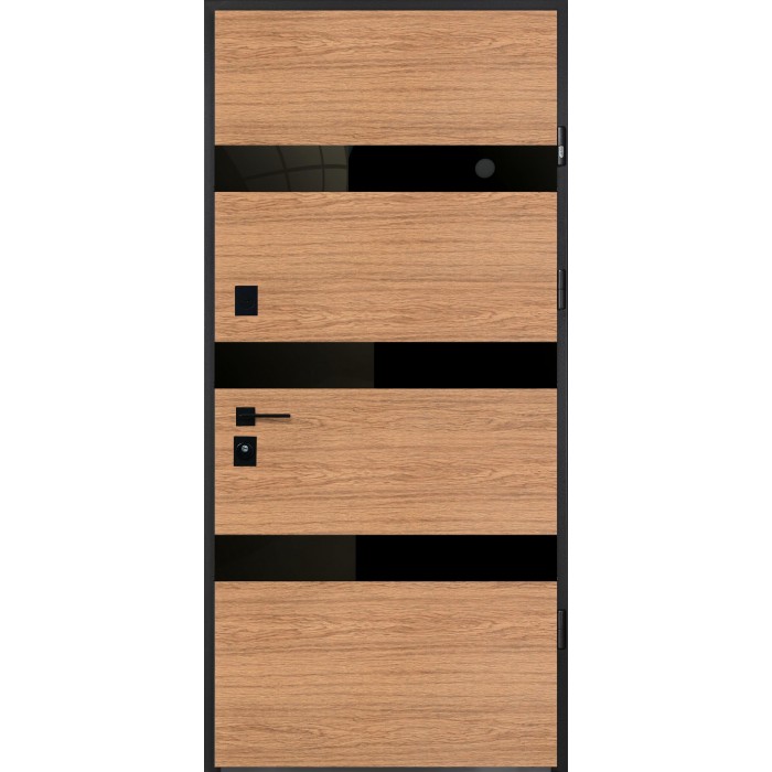 Вхідні двері Slim D Glass