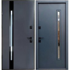 Вхідні двері Slim P антрацит